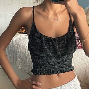 Shimmer Crop Top